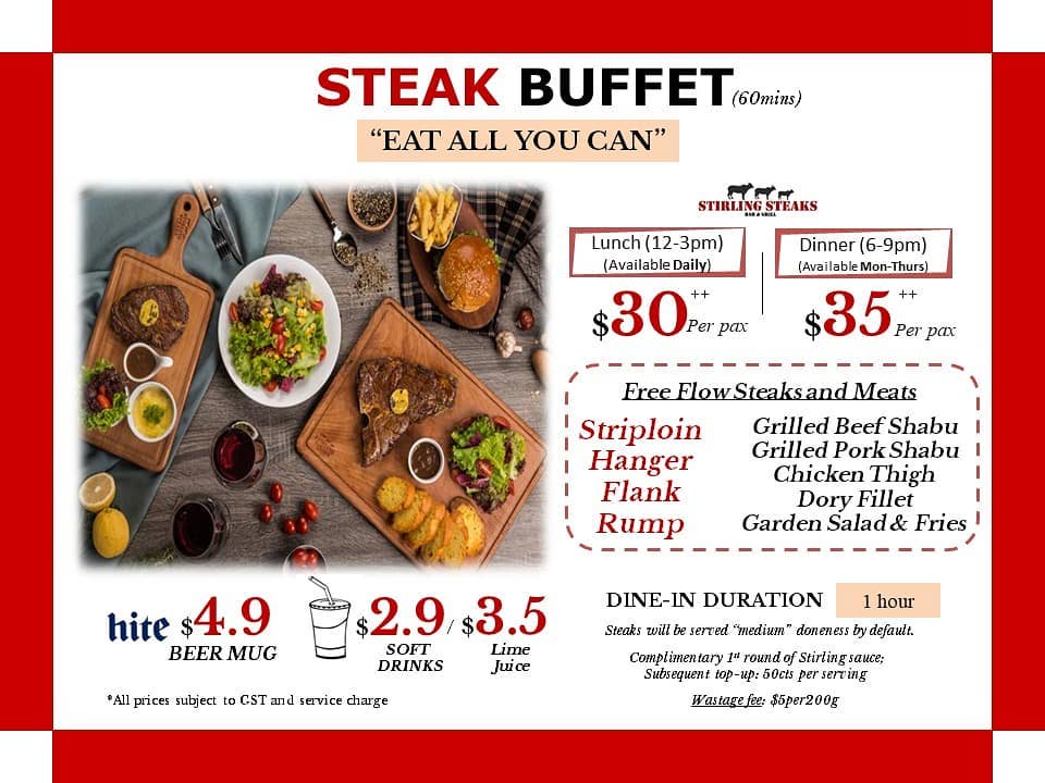 Buffet Menu
