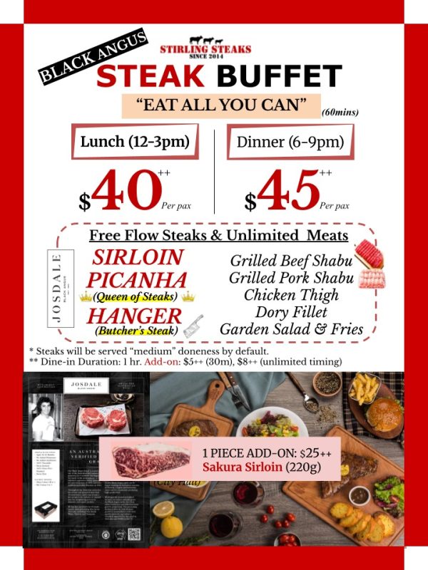 sakura steak buffet